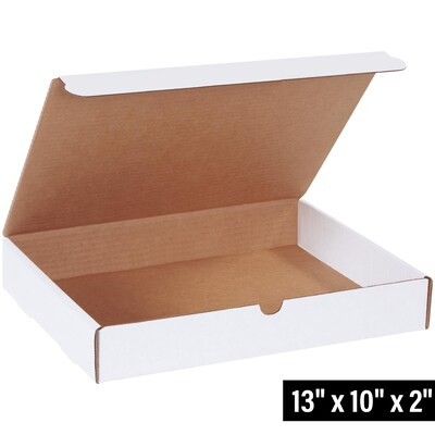 13 x 10 x 2 Literature Mailers, White, 50/Bundle (M13102)