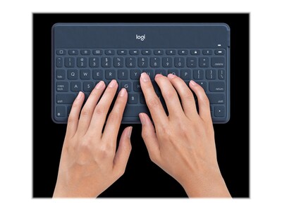 Logitech Keys-To-Go Keyboard, Classic Blue (920-010040)