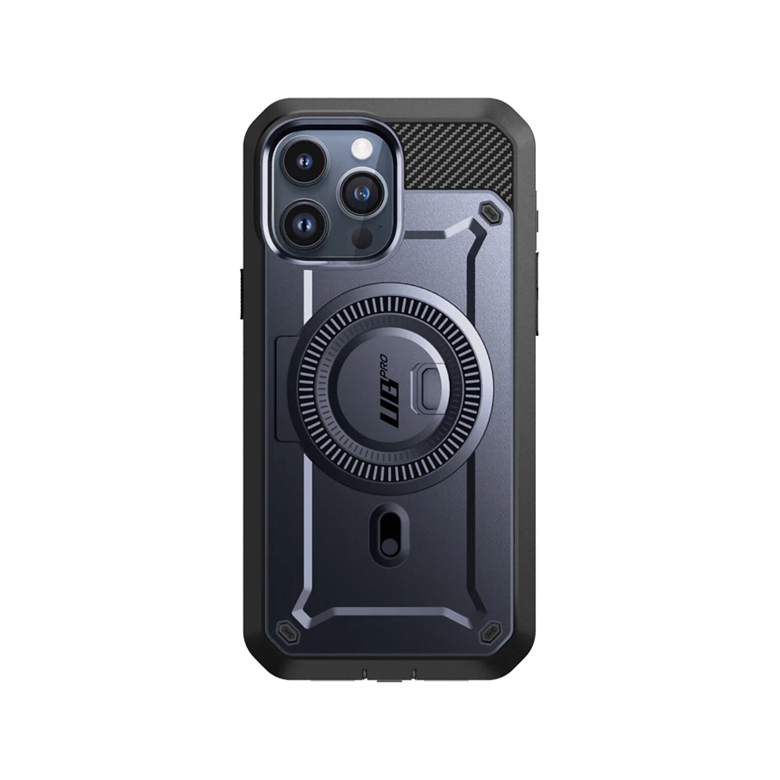 SUPCASE Unicorn Beetle PRO MAG Rugged Case for iPhone 15 Pro, Shock-Absorbing, Dark Blue