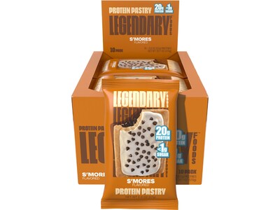 Legendary Foods Smores Protein Pastry, 2 oz., 10/Box (10847)