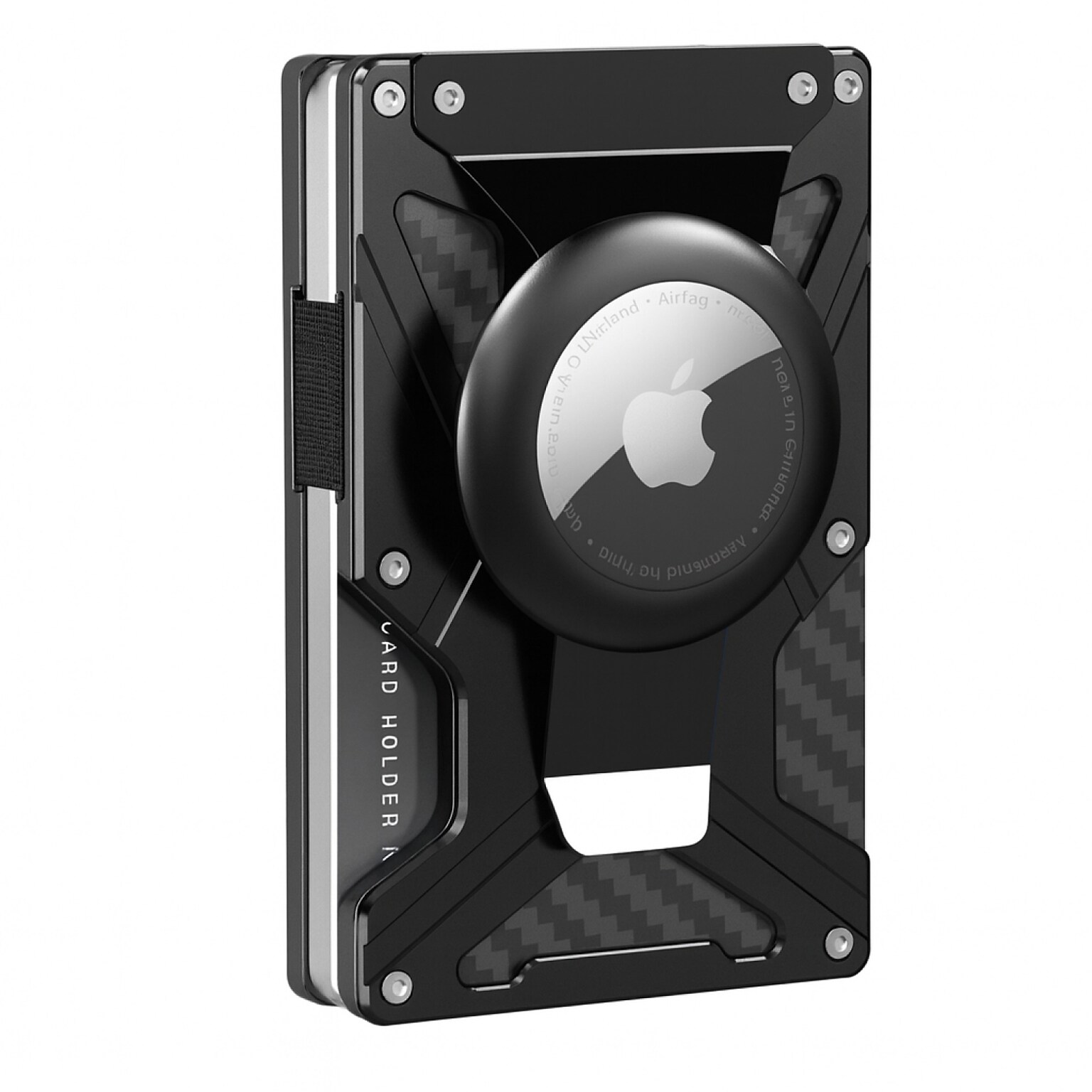 SaharaCase Raider Magsafe Wallet for iPhone, Carbon Black (CP01017)