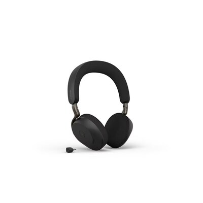 Jabra Evolve3 75 Wireless Noise Canceling Bluetooth Stereo Headset, USB-C, MS Certified (37599-999-889)