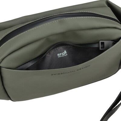 SwissDigital LAMONE Sling Bag, Dark Green (SD9522-23)
