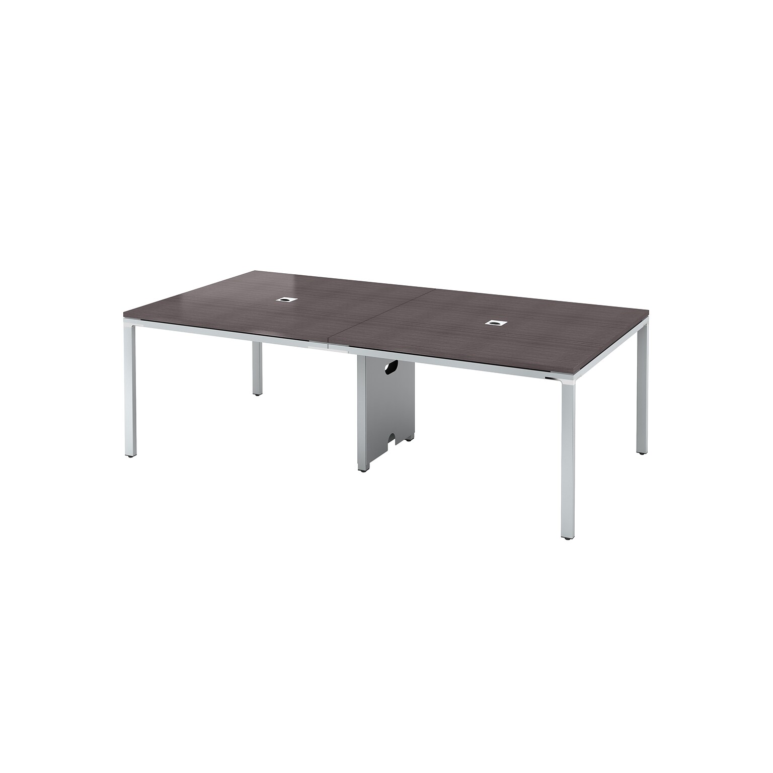 Boss Office Products Simple System 95W Meeting Table, Driftwood (S402)