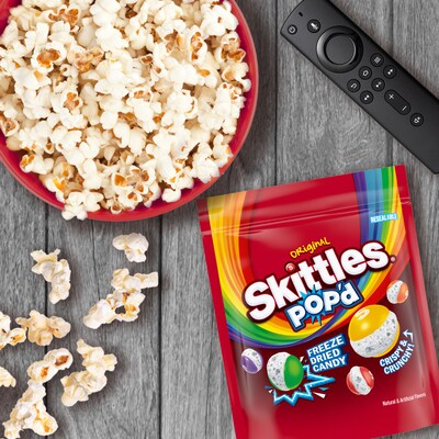 SKITTLES POP'd Originals Freeze Dried Candy, Assorted Flavors, 5.5 oz. (471736)