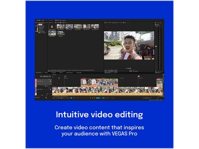 Magix VEGAS Edit 20 for 1 User, Windows, Download (639191910128)