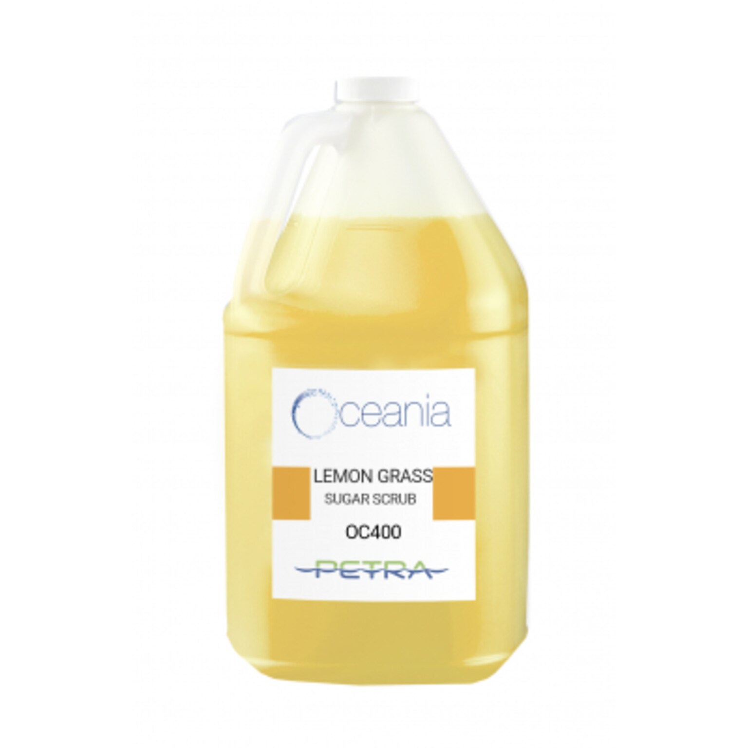 Petra Oceania Sugar Scrub, Coconut Lime Verbena, 128 oz., 4/Carton (OC400)