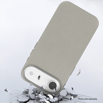 SaharaCase Indy Series MagSafe Compatible Phone Case for iPhone 17 Air, Shock Absorbing, Sand Gray (CP00958)