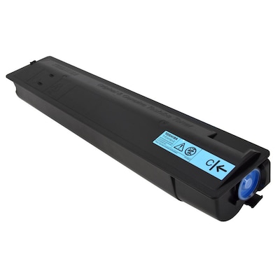 Globe Remanufactured TFC415UC Cyan High Yield Toner Cartridge Replacement for Toshiba T-FC415U-C