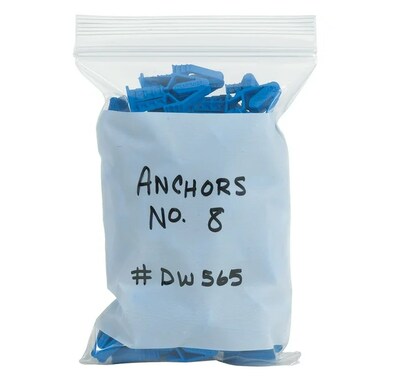 9 x 12 Reclosable Poly Bags, 2 Mil, Clear, 1000/Pack (PB3975)