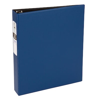 Avery 1 1/2" 3-Ring Non-View Binders, Blue (03400)