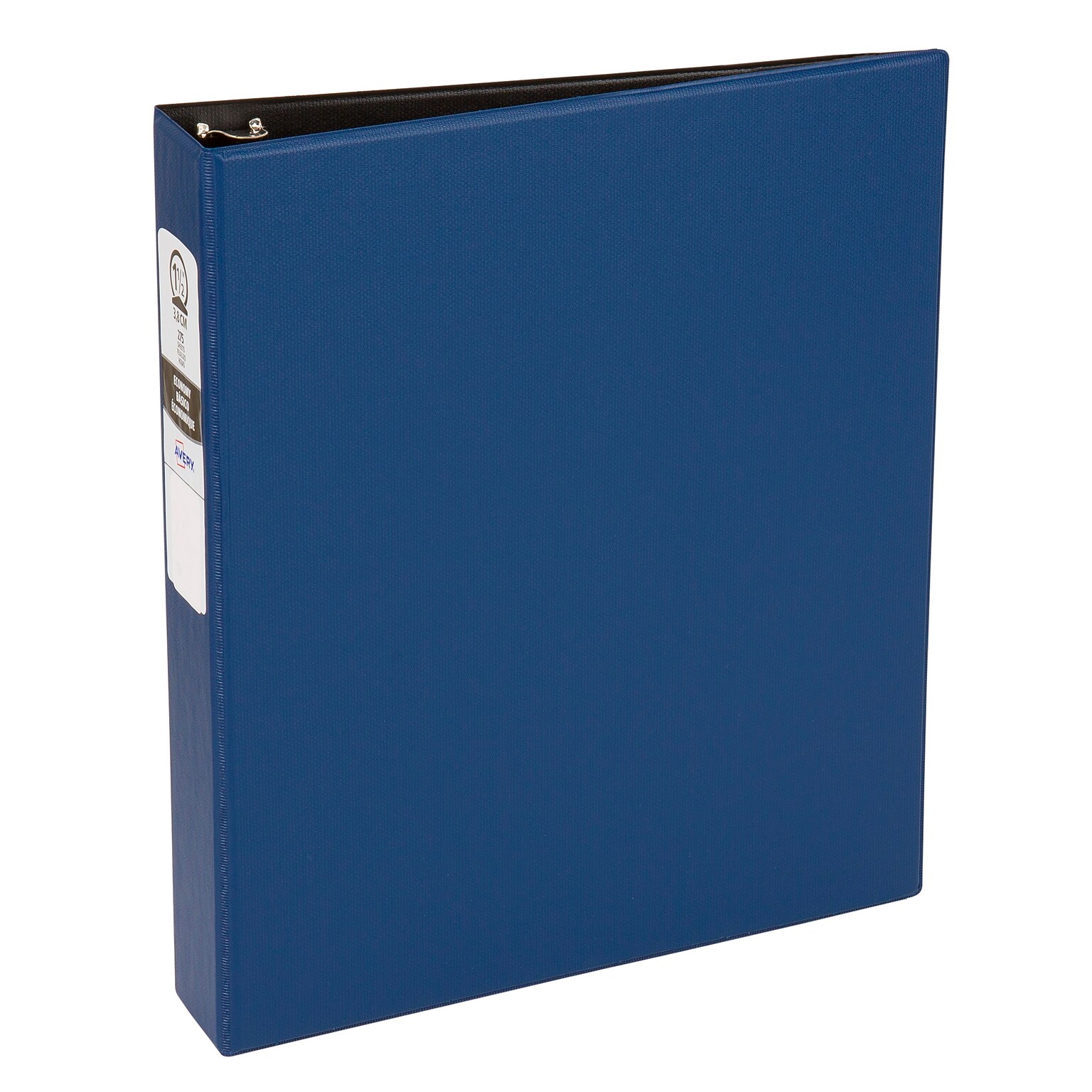 Avery 1 1/2 3-Ring Non-View Binders, Blue (03400)