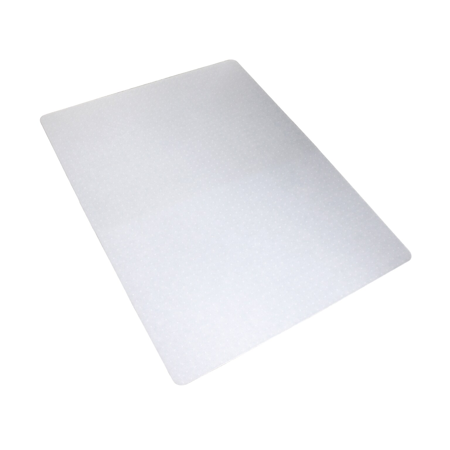 Floortex® Revolutionmat® Polypropylene Carpet Chair Mat, Rectangular, 36 x 48, White (FC113648LEC)