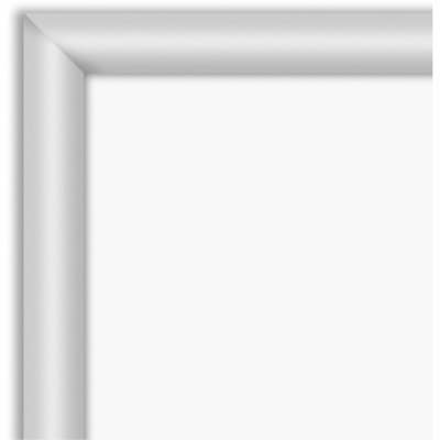 Lorell Dry Erase Whiteboard, 8 x 4, Silver Aluminum Frame (LLR00503)