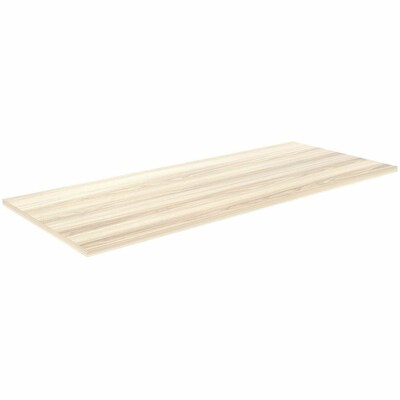 Lorell 30”W x 72”D 1” Thickness Rectangle Table Top, Laminate, Modern Elm (LLR66350)
