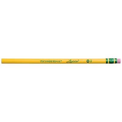 Ticonderoga Laddie Wooden Pencil, #2 Soft Lead, Dozen (X13304X)