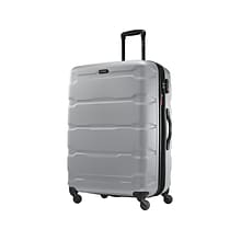 Samsonite Omni PC Polycarbonate 4-Wheel Spinner Luggage, Silver (68310-1776)