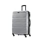 Samsonite Omni PC Polycarbonate 4-Wheel Spinner Luggage, Silver (68310-1776)