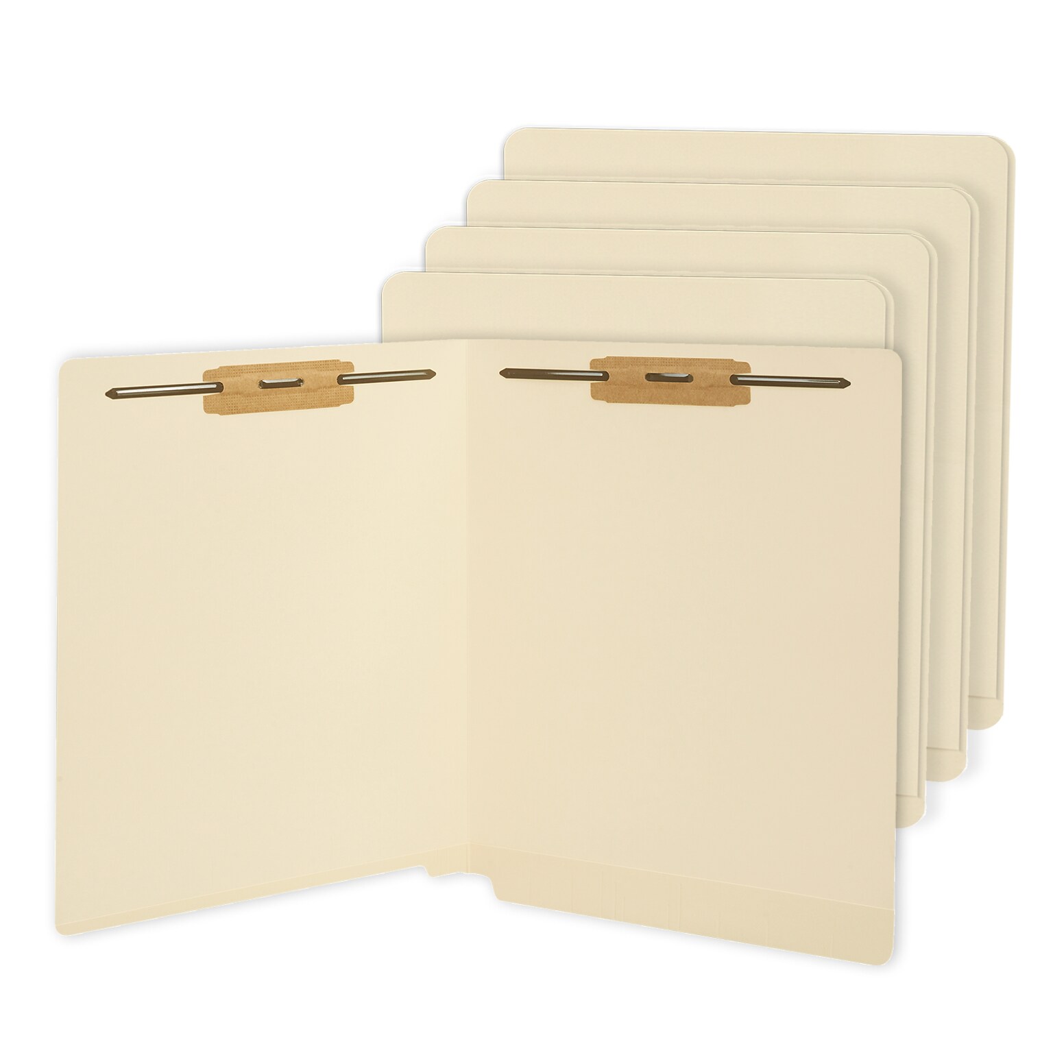 Staples® Reinforced Classification Folder, Letter Size, Manila, 50/Box (ST18357/TR18357)