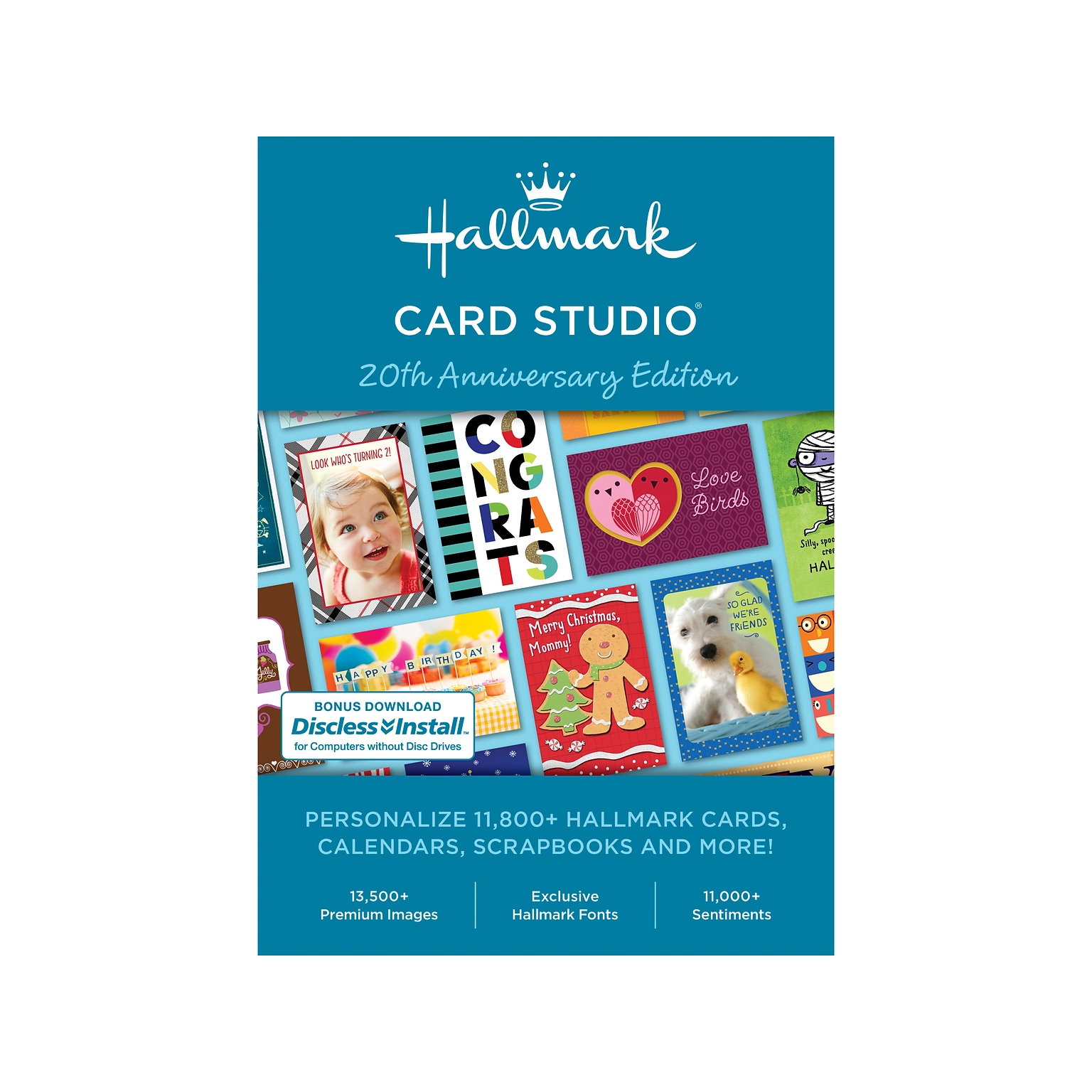 Hallmark Card Studio Design & Creative Printing for Windows, 1 User [Download]