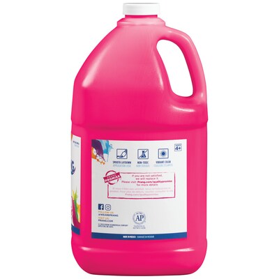 Prang Ready-to-Use Tempera Paint, Magenta, 128 oz. (DIX22818)
