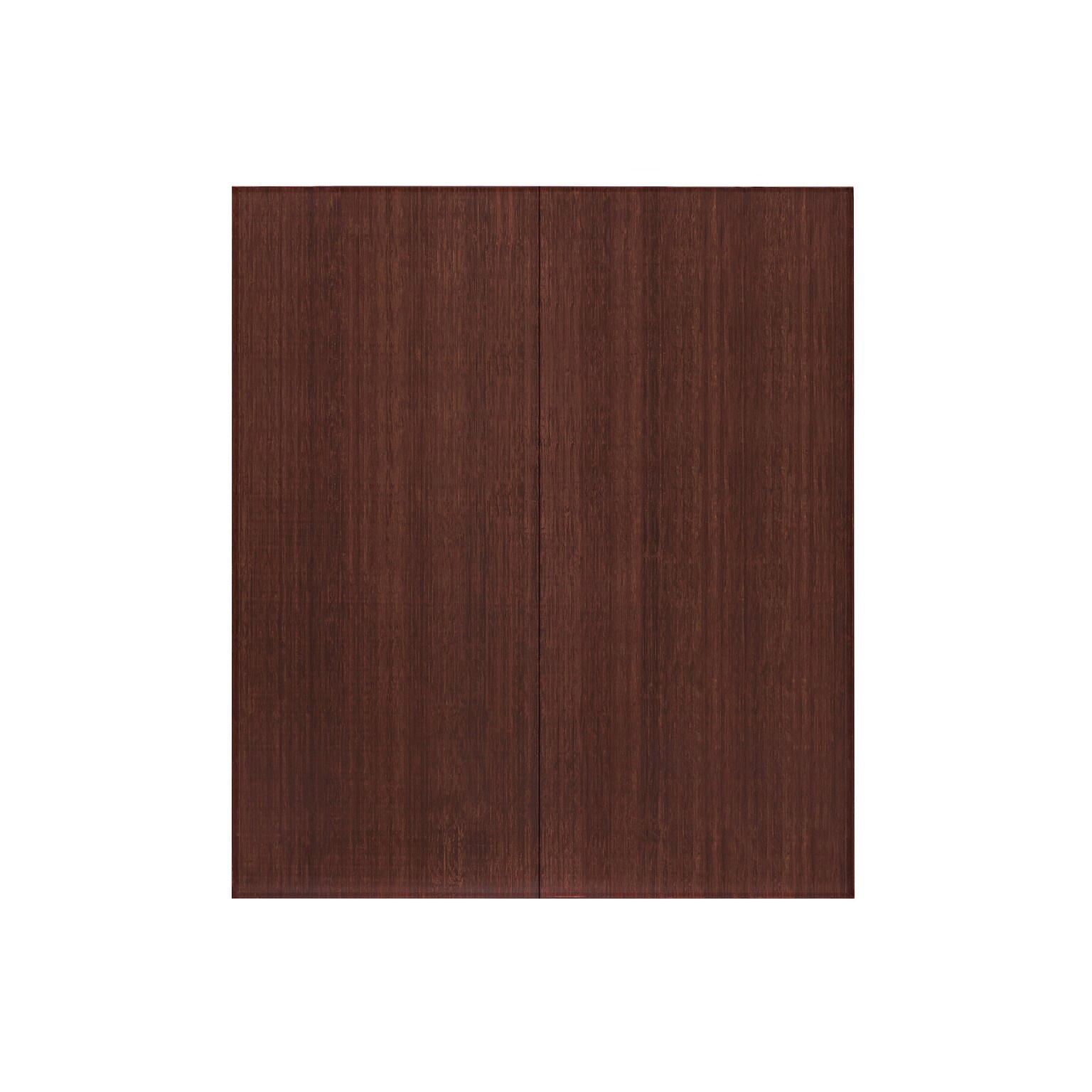 Anji Mountain Plush Bamboo Carpet & Hard Floor Chair Mat, 42 x 48, Dark Cherry (AMB0500-1011)