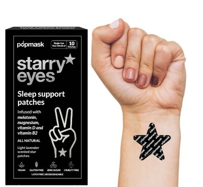 Popmask London Starry Eyes Vitaman Support Patches (3STEVITBUNDLE)