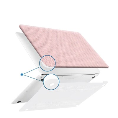 SaharaCase Woven Laptop Case for MacBook Pro 16-Inch (2021–2025, M1–M5), Pink (LT00042)