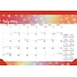 2024-2025 Plato Busy Bees 14" x 10" Academic & Calendar Monthly Desk Pad Calendar (9781975480462)