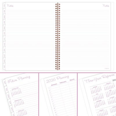 2026 Cambridge Mina 8.5" x 11" Weekly & Monthly Planner, Poly Cover, Multicolor (1134-905-26)