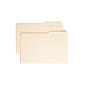 Smead File Folders, 2/5-Cut Tab, Legal Size, Manila, 100 per Box (15385)