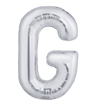 Party City (Air-Filled) 16 G Foil Balloon, Silver, 2/Pack (AM60050271-18)