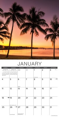 2026 Willow Creek Beaches 12" x 12" Monthly Wall Calendar (50118X)