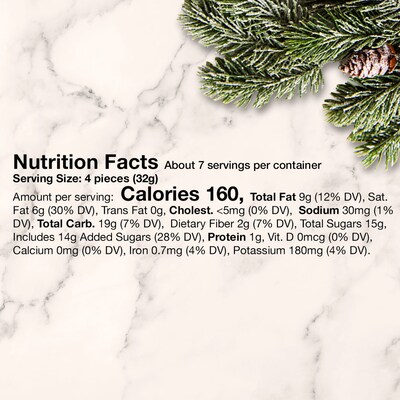 DOVE Promises Dark Chocolate & Sea Salt Caramel Christmas Candy, 7.94 oz. (MMM59122)