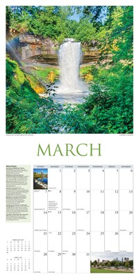 2027 Willow Creek Twin Cities 12" x 12" Monthly Wall Calendar, Assorted Colors (62722)
