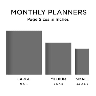 2027 TF Publishing Maximal Mirage 3.5" x 6.5"  Monthly Standard Planner, Paperboard Cover, Multicolored (27-7030)