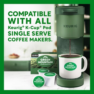 Green Mountain Half Caff Coffee Keurig  K-Cup Pods, Medium Roast, 48/Box (5000355611)