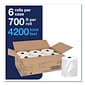 Tork Universal Matic Hardwound Paper Towels, 1-ply, 6 Rolls/Carton (TRK290089)