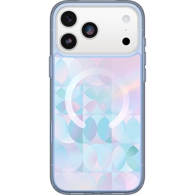 OtterBox Symmetry Series Clear MagSafe Phone Case for iPhone 17 Pro Max, Shock Absorbing, Opal Prism (77-98910)