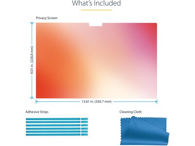 StarTech Anti-Glare Privacy Filter/Protector for 16" MacBook Pro 21/23 Screen (162MG-PRIVACY-SCREEN)