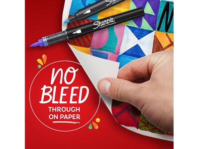 Sharpie Water-Based Creative Markers, Bullet Point, Assorted Colors, 12/Pack (2196905)