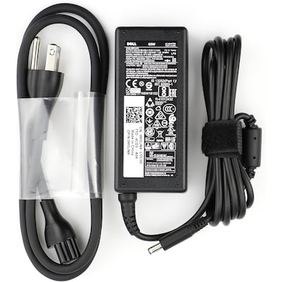Dell 65W AC Adapter Charger for Dell Inspiron Laptop, Black (MGJN9)