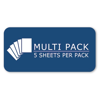 Roaring Spring Paper Products White Posterboard, 11" x 14", 5 Sheets/Pack, 24 Packs/Case (48003CS)