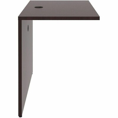 Lorell 29.5"H x 41.4"W Desk Bridge, Espresso (LLR18246)