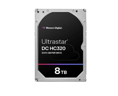 Western Digital Ultrastar 8TB External SAS Hard Drive, Silver (0B36412-20PK)