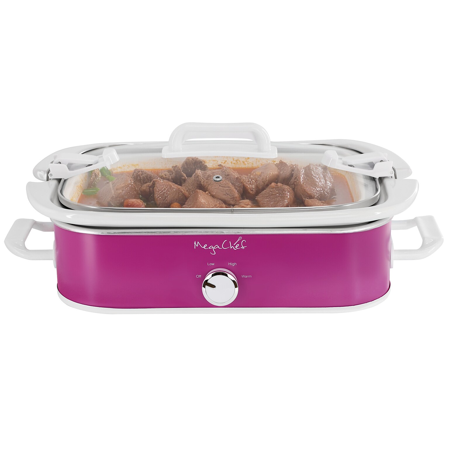 Elama 3.5 Quart Slow Cooker, Purple (935123732M)