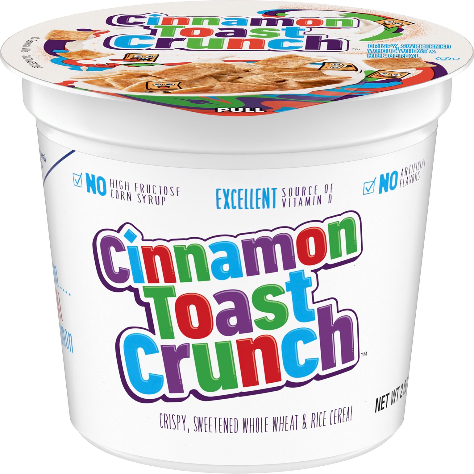 Cinnamon Toast Crunch Cinnamon Sugar Cereal, 2 oz., 6/Box (13897)