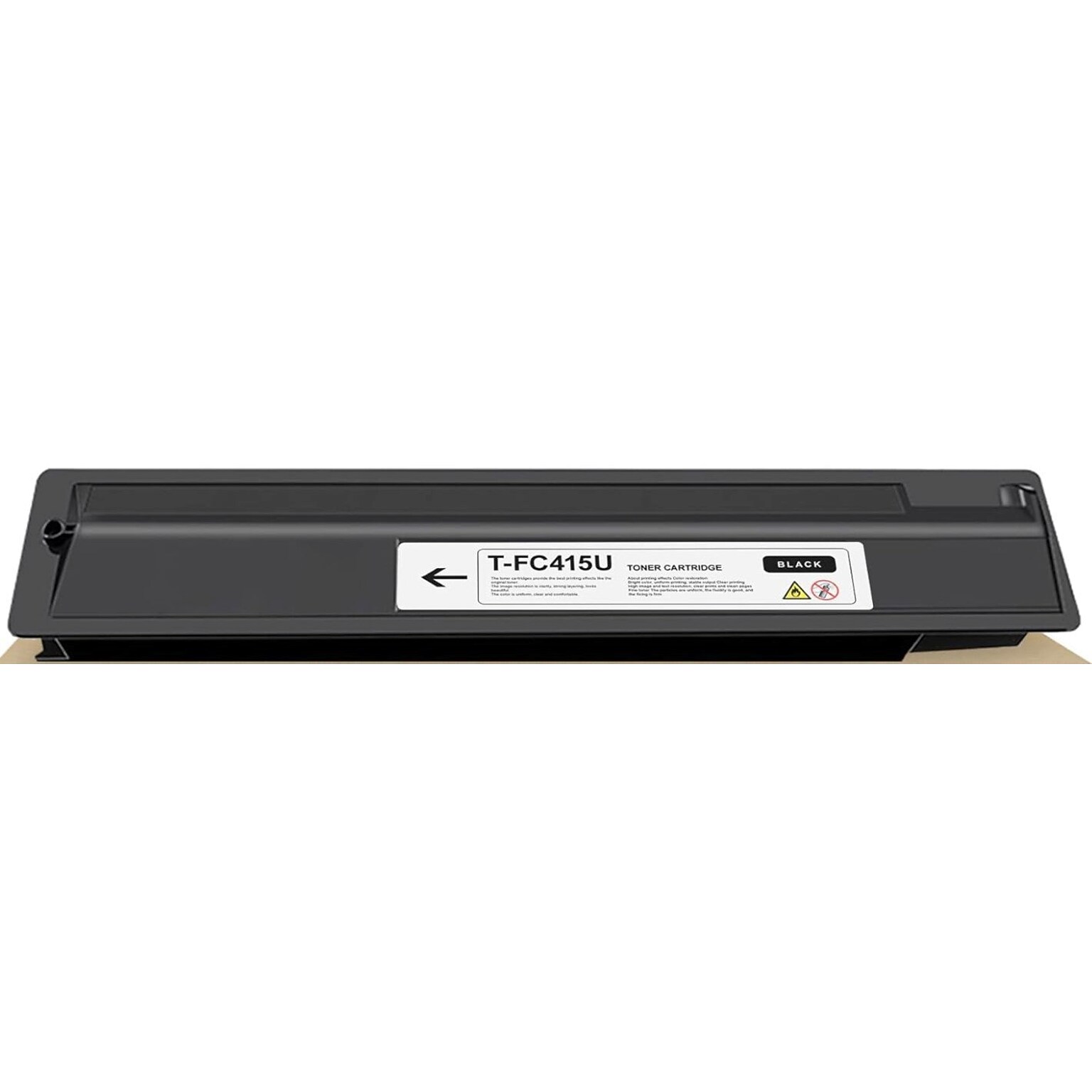 Globe Remanufactured TFC415UK Black High Yield Toner Cartridge Replacement for Toshiba T-FC415U-K
