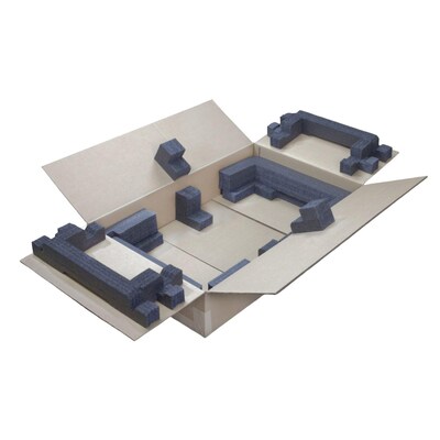 36.5" x 22.5" x 7.5" Heavy Duty Shipping Boxes (E05187)