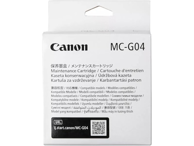 Canon MC-G04 Maintenance Cartridge, Black (5813C001)